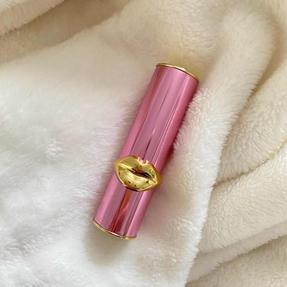 Brand new Pat McGrath Luxurious Pink and Gold Lipstick